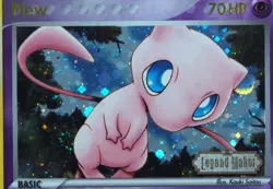 Mew 10/92 Stamped Reverse Holo PSA 8 EX Legend Maker Pokemon Card, Fart Swirl! - Image 4