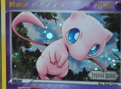 Mew 10/92 Stamped Reverse Holo PSA 8 EX Legend Maker Pokemon Card, Fart Swirl! - Image 5