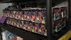 Pokemon TCG Mega Evolution Heroes Mini Tin x10 with display Tins Factory Sealed - Image 1