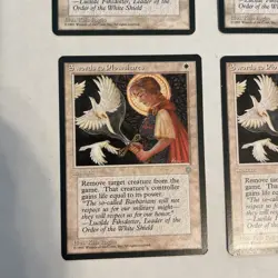 MTG: Swords to Plowshares Ice Age NM/LP Vintage 1995 Mtg LP - Looks Great! - Image 5