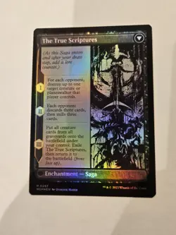 MTG Sheoldred / The True Scriptures showcase foil #297 March of the Machine LP - Image 2