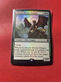 Ancient Bronze Dragon Commander Legends: Battle for Baldur's Gate Foil - Image 1