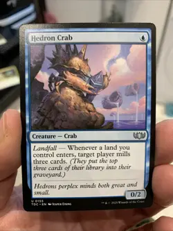 Hedron Crab - Tarkir: Dragonstorm Commander - Magic: The Gathering MTG NM - Image 1