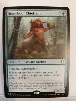 Stonehoof Chieftain Commander Masters Regular - Image 1
