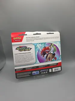 Pokemon TCG Journey Together 3 Pack Blister ( Scrafty ) Sealed Booster - Image 4