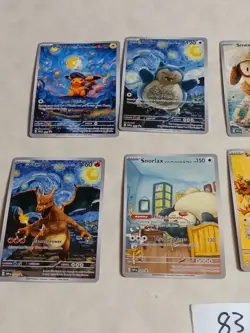 8 Pokemon x Van Gogh Black Star Promo ACG Art Card - Image 2