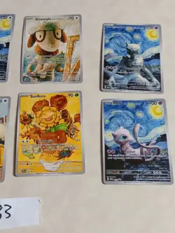 8 Pokemon x Van Gogh Black Star Promo ACG Art Card - Image 3