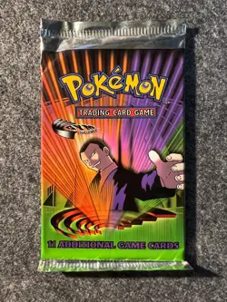 Wizards of the Coast Pokemon Gym Challenge (SEALED) - Booster Pack - Giovanni - Image 1