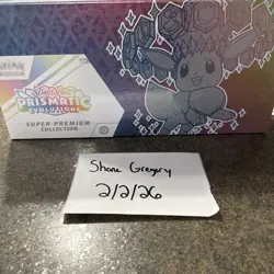 Pokemon TCG SV8.5 Prismatic Evolutions Super Premium Collection Box Sealed New - Image 1
