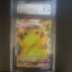 Pokemon Pikachu VMAX SWSH062 Black Star Promo NM - Image 1