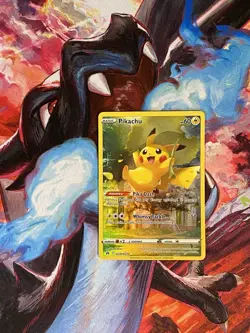 Pokemon TCG Pikachu GG30/GG70 Crown Zenith Gallery Ultra Rare Full Art Holo - Image 1