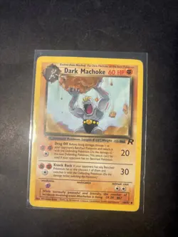 Pokemon TCG Dark Machoke Team Rocket 40/82 1st Edition Vintage - Image 1