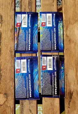 *EMPTY* POKEMON X&Y EVOLUTIONS BOOSTER PACKS FULL ART SET - Image 2