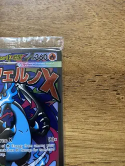 Pokemon TCG Mega Charizard X Ex Promo 023 Sealed Holo with Oricorio EX - Image 3