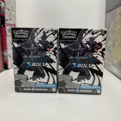 Pokemon TCG Scarlet & Violet Black Bolt Booster Bundle LOT x2 Factory Sealed NEW - Image 1