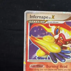 Pokemon Infernape LV.X Diamond & Pearl Rare Holo 121/130 120HP English TCG HP - Image 3