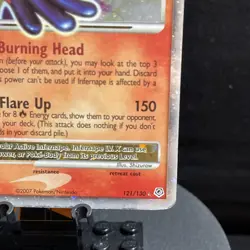 Pokemon Infernape LV.X Diamond & Pearl Rare Holo 121/130 120HP English TCG HP - Image 5
