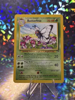 Pokemon Butterfree 33/64 - Jungle set uncommon LP - Image 1