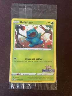 Pokemon Illustration Contest 2022 SWSH303 SWSH304 SWSH305 Promos - New & Sealed - Image 1