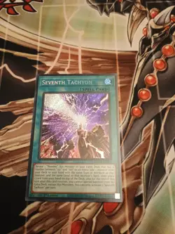 Yugioh Seventh Tachyon Secret Rare MZTM - Image 1