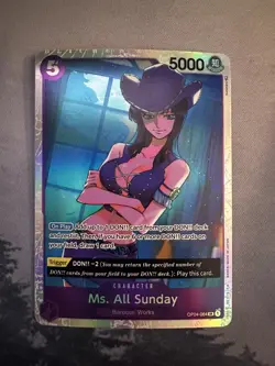 Ms. All Sunday OP04-064 - One Piece TCG - SR Near-Mint Super Rare Foil English - Image 1