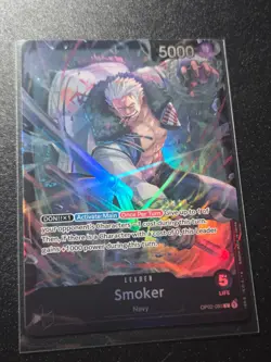 Smoker - OP02-093 - Leader - One Piece Card Game LP - Image 1