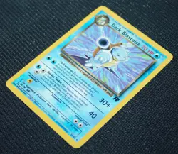 Dark Blastoise 20/82 Regular Rare Team Rocket 2000 - Pokemon Card TCG (NM) - Image 5
