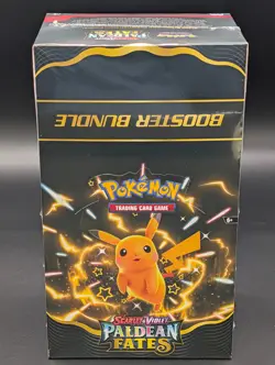 Pokemon Scarlet & Violet Paldean Fates Booster 10-Bundle Display Factory Sealed - Image 1