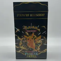 Pokemon Scarlet & Violet Paldean Fates Booster 10-Bundle Display Factory Sealed - Image 1