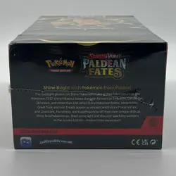 Pokemon Scarlet & Violet Paldean Fates Booster 10-Bundle Display Factory Sealed - Image 3