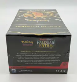 Pokemon TCG Scarlet & Violet Paldean Fates Booster Bundle Display Case Sealed - Image 3