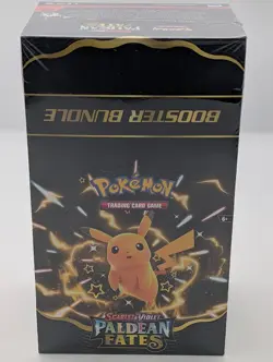Pokemon Scarlet & Violet Paldean Fates Booster 10-Bundle Display Factory Sealed - Image 1