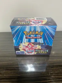 Brand New TCG Pokemon Scarlet & Violet Paldean Fates Booster Box Rare type 4 Box - Image 1