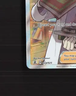 Professor's Research (Professor Oak) 024/025 Celebrations Pokemon Card NM - Image 5