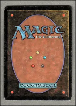 Lightning Bolt mtg Heavy Play/Damaged, Rubber Band Notches Limited Edition BETA - Image 2