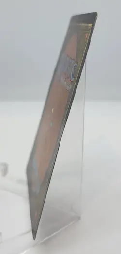 Lightning Bolt mtg Heavy Play/Damaged, Rubber Band Notches Limited Edition BETA - Image 5