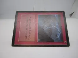 Lightning Bolt Magic mtg Heavy Play, English Limited Edition BETA x1 - Image 3