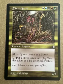 Sliver Queen - Stronghold - Reserved List - Vintage MTG - Authentic - LP/NM - Image 1