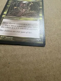 Sliver Queen - Stronghold - Reserved List - Vintage MTG - Authentic - LP/NM - Image 3