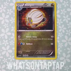 Pokemon Card Shelgon 7/20 Holo Rare Black White Dragon Vault Singles LP Vintage - Image 1