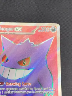Gengar ex 193/162 S&V: Temporal Forces Pokemon Card NM/Mint - Image 3