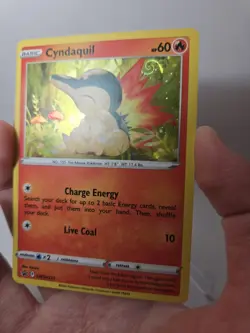 SWIRL 🌀💫 Cyndaquil SWSH221 Cosmos Promo Pokemon Card - Image 1