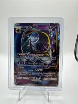Pokemon TCG Lunala GX SM17 Black Star Promo Holo Card - Image 1