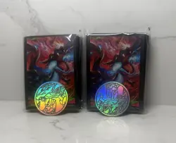 Pokemon TCG Phantasmal Flames ETB Card Sleeves 65 Pack Charizard & COIN Lot Of 2 - Image 2