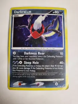 Pokemon Darkrai Holo Rare Card #4 Great Encounters Series 4/106 MP-HP - Image 2