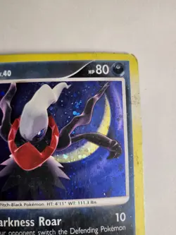 Pokemon Darkrai Holo Rare Card #4 Great Encounters Series 4/106 MP-HP - Image 4