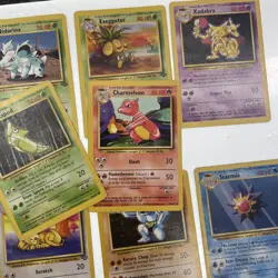 ORIGINAL RETRO Pokemon Trading Card Stage 1 Ungraded Lot 1995 96 98 - Image 3