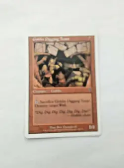 MTG Goblin Digging Team 7th Edition 186/350 Reg. Common - Premium NOS - Image 1