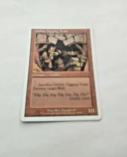 MTG Goblin Digging Team 7th Edition 186/350 Reg. Common - Premium NOS - Image 2