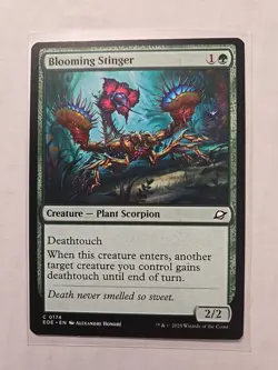 Blooming Stinger - Edge of Eternities - NM - Common - Creature - Image 1